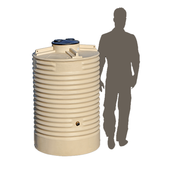 1000 Litre Corrugated Industrial  Tank