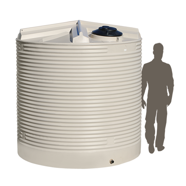 9000 Litre Corrugated Industrial Tank
