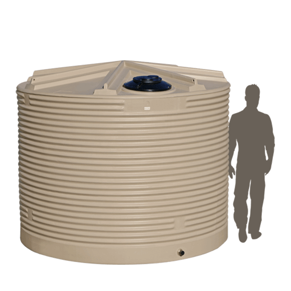 9500 Litre Corrugated Industrial  Tank